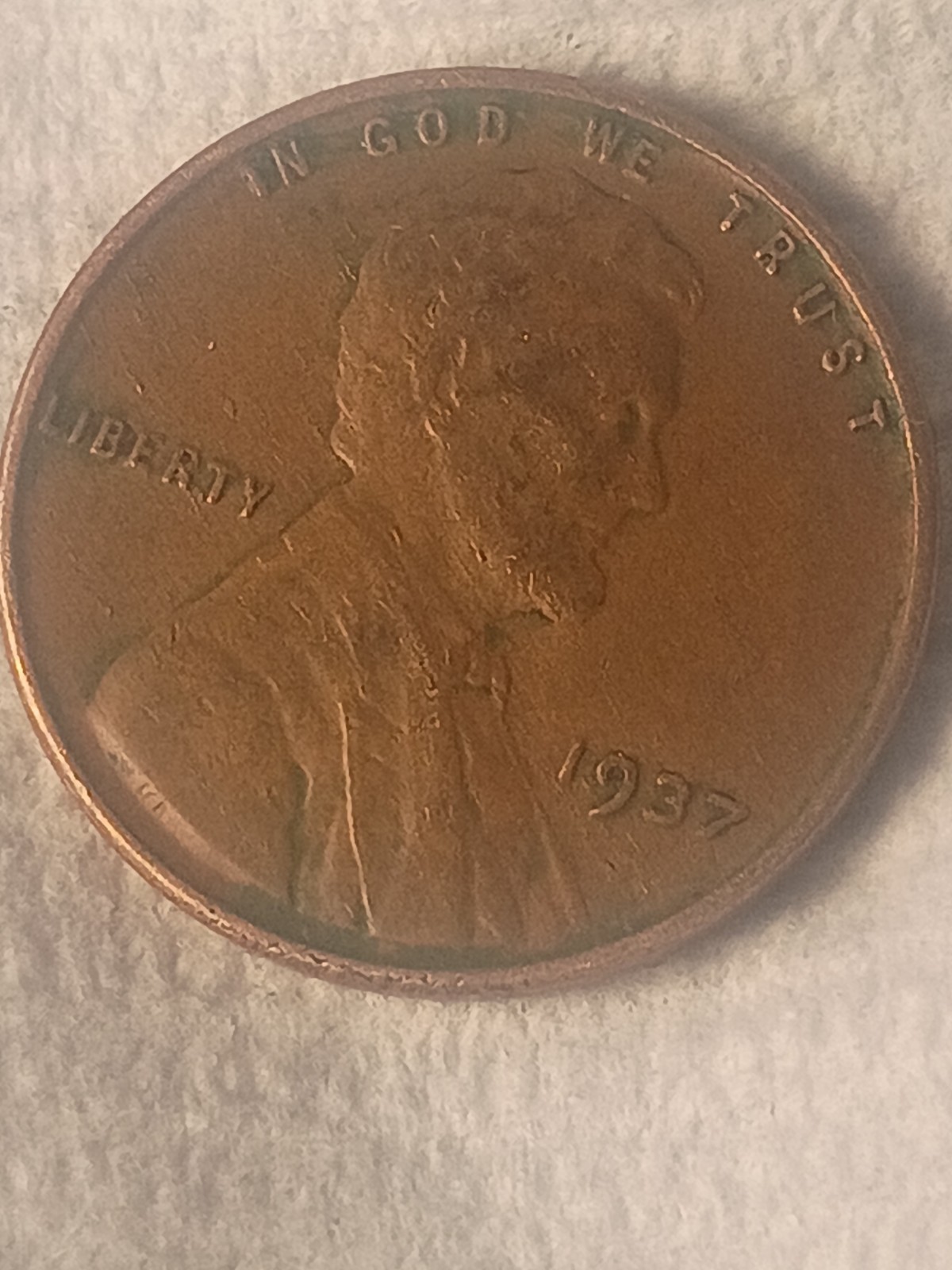Wheat penny 1937
