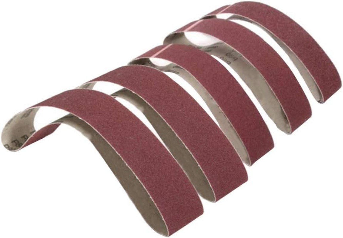 2 Inch X 27 Inch Sanding Belts, 60/80/120/240/320 Grits, Belt Sander Tool for Wo