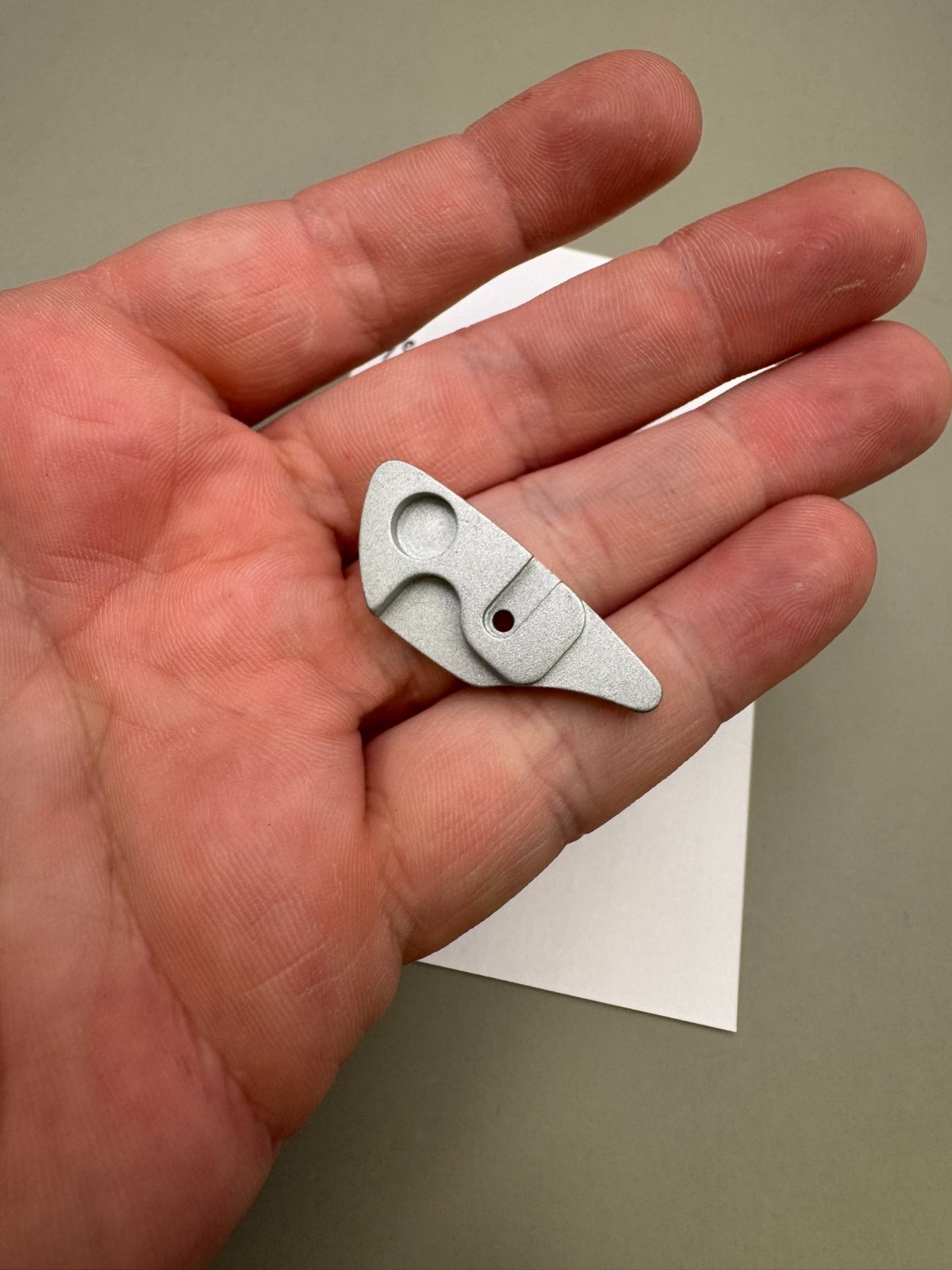 Dye DM7 Eye Covers-Satin Silver