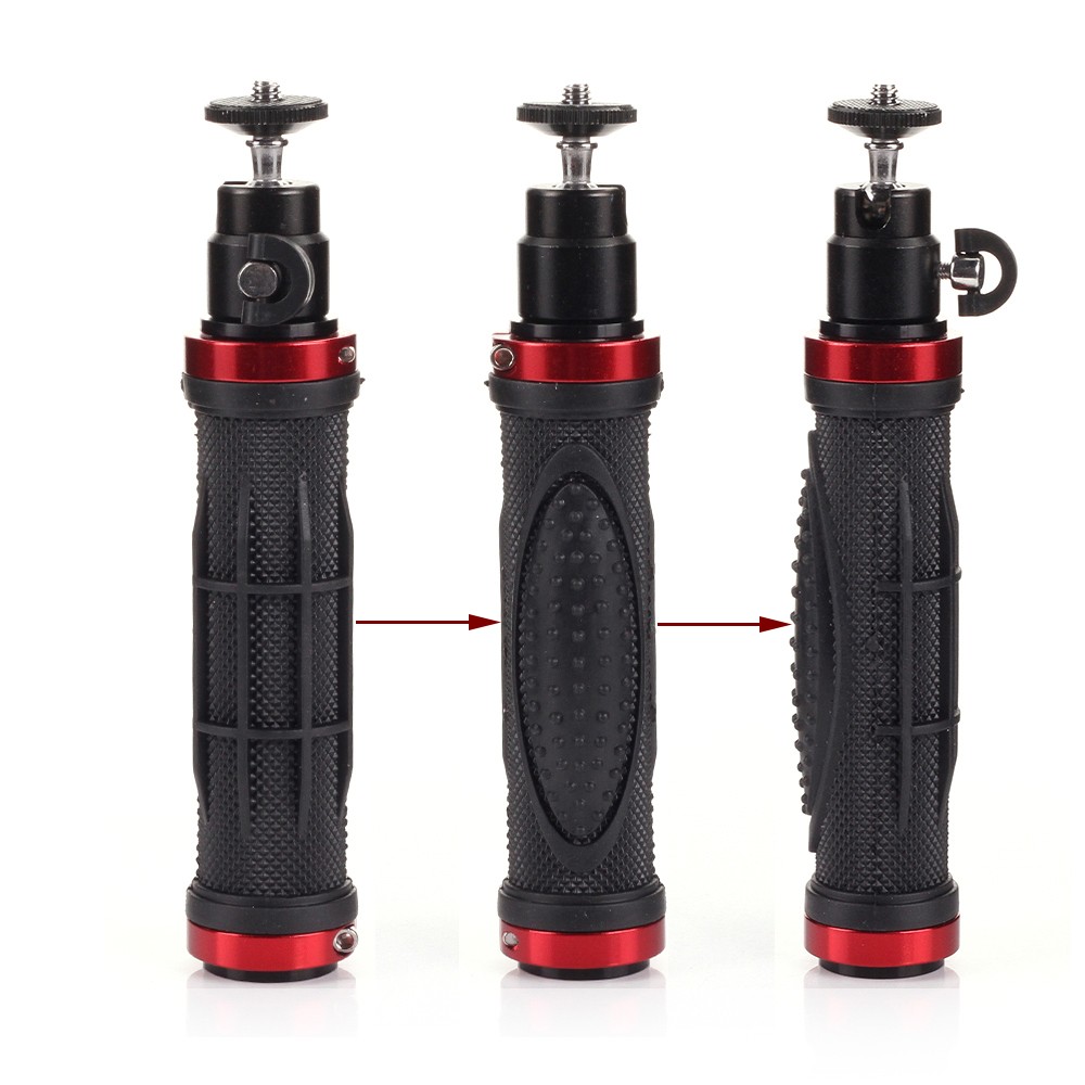 1/4" Handheld Handle Hand Grip Holder Tripod Stabilizer for DSLR Camera Light