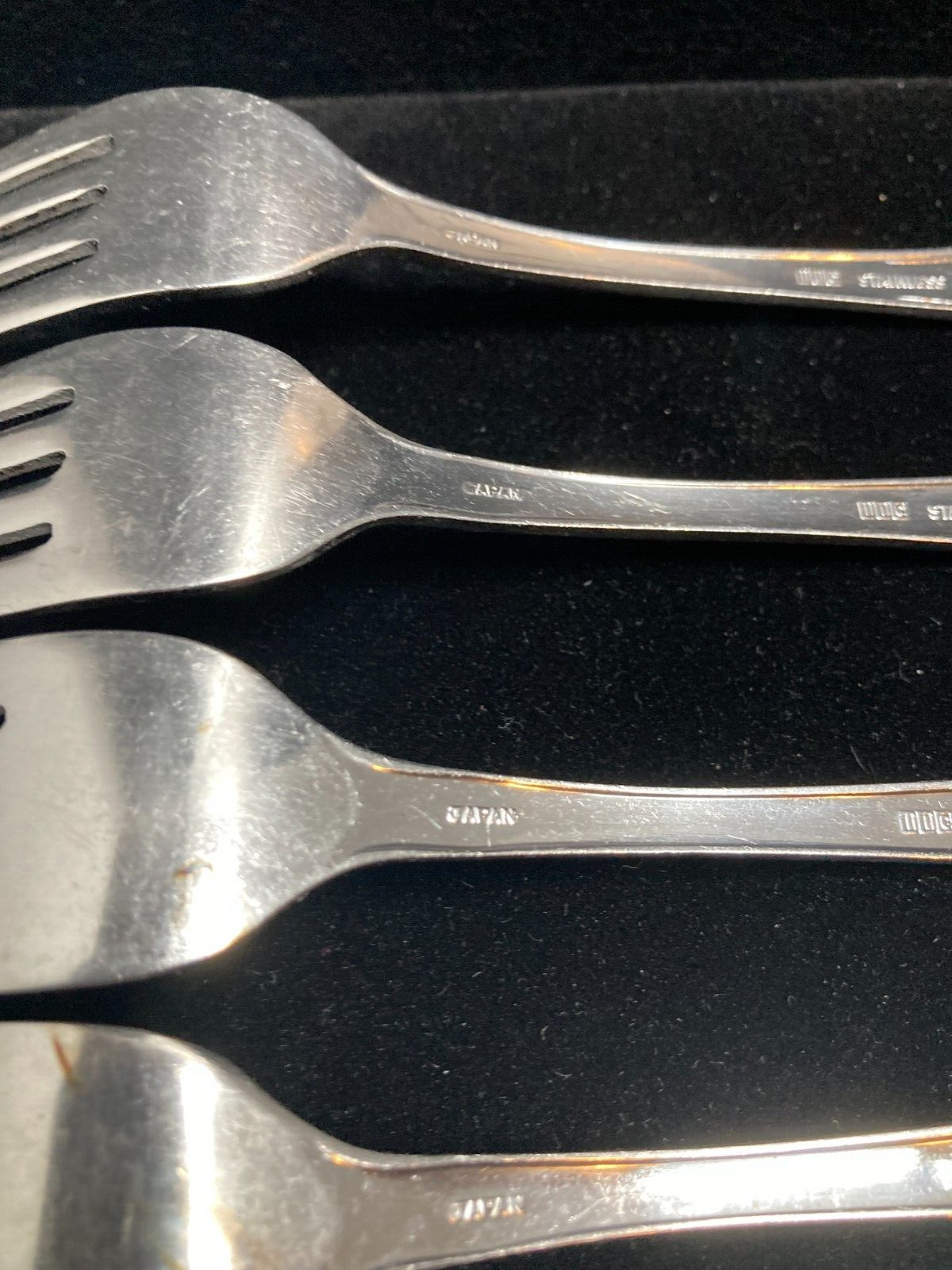 4 Parliament Forks Flatware Stainless Japan