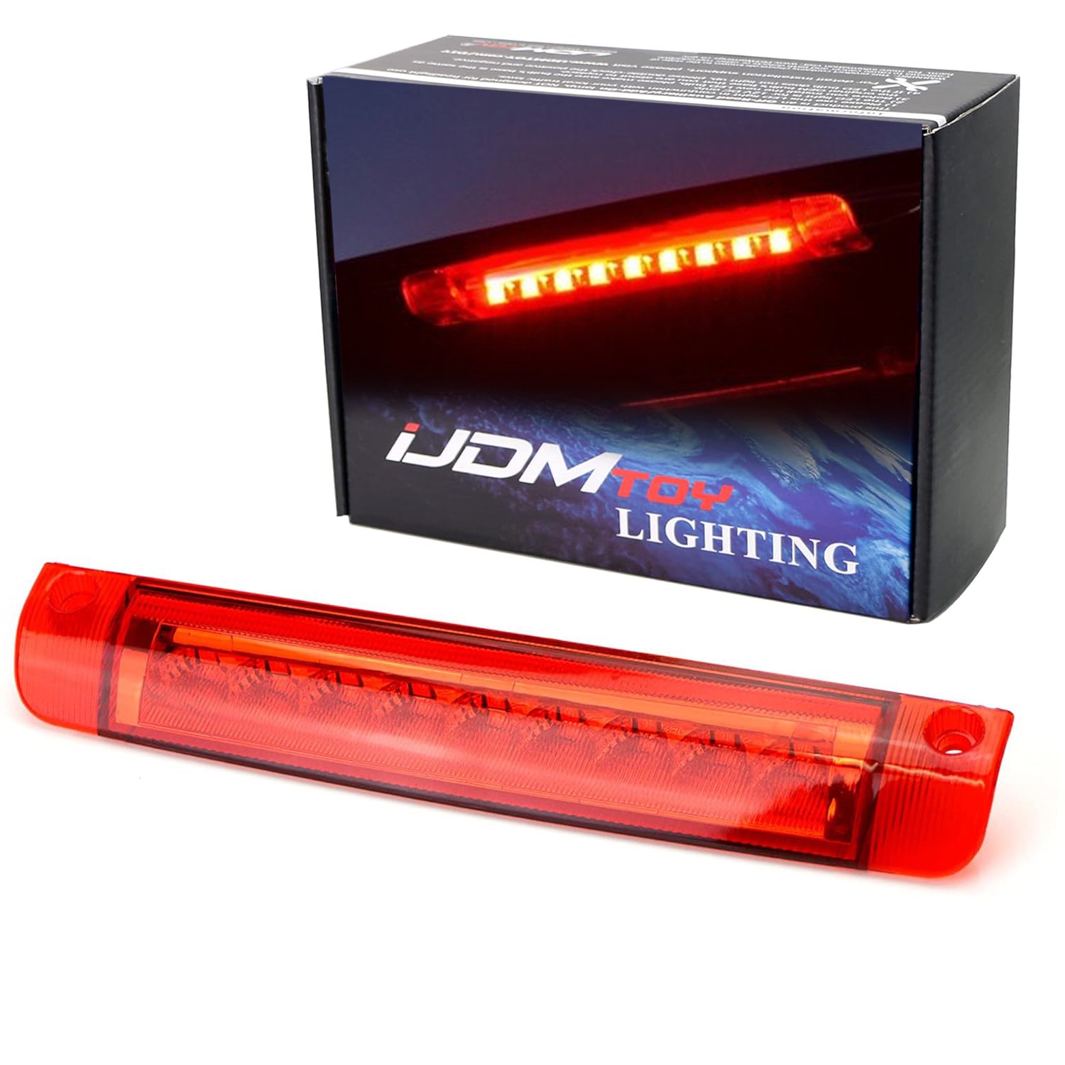 JDM Red Lens Full LED 3rd Brake Light For Toyota Corolla Sequoia Highlander RAV4
