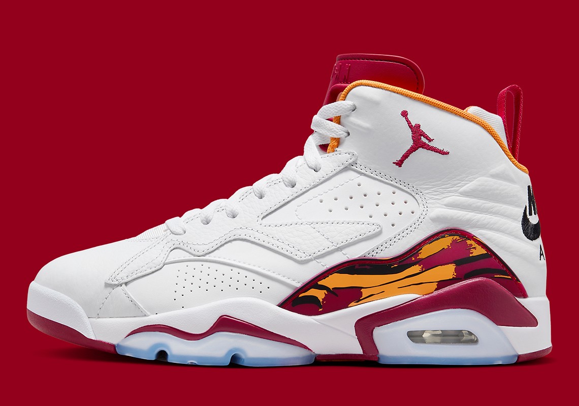 Nike Air Jordan MVP 678 White Cardinal Red Vivid Orange DZ4475-168 sz 11.5 Men's