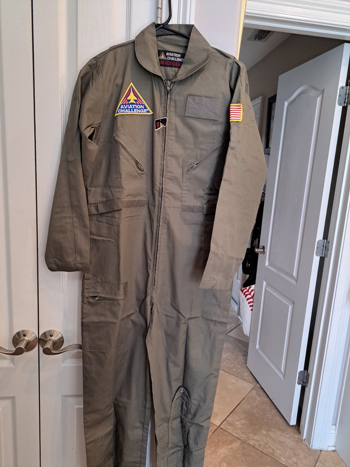 NASA US Space Huntsville, AL Flight Suit  U.S Space Camp 1980s Youth 18 Size