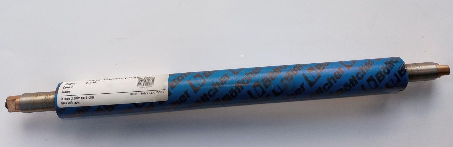 Böttcher RYOBI 3302 Distributor Position #4, 6, 9 Water Metering Form Roller