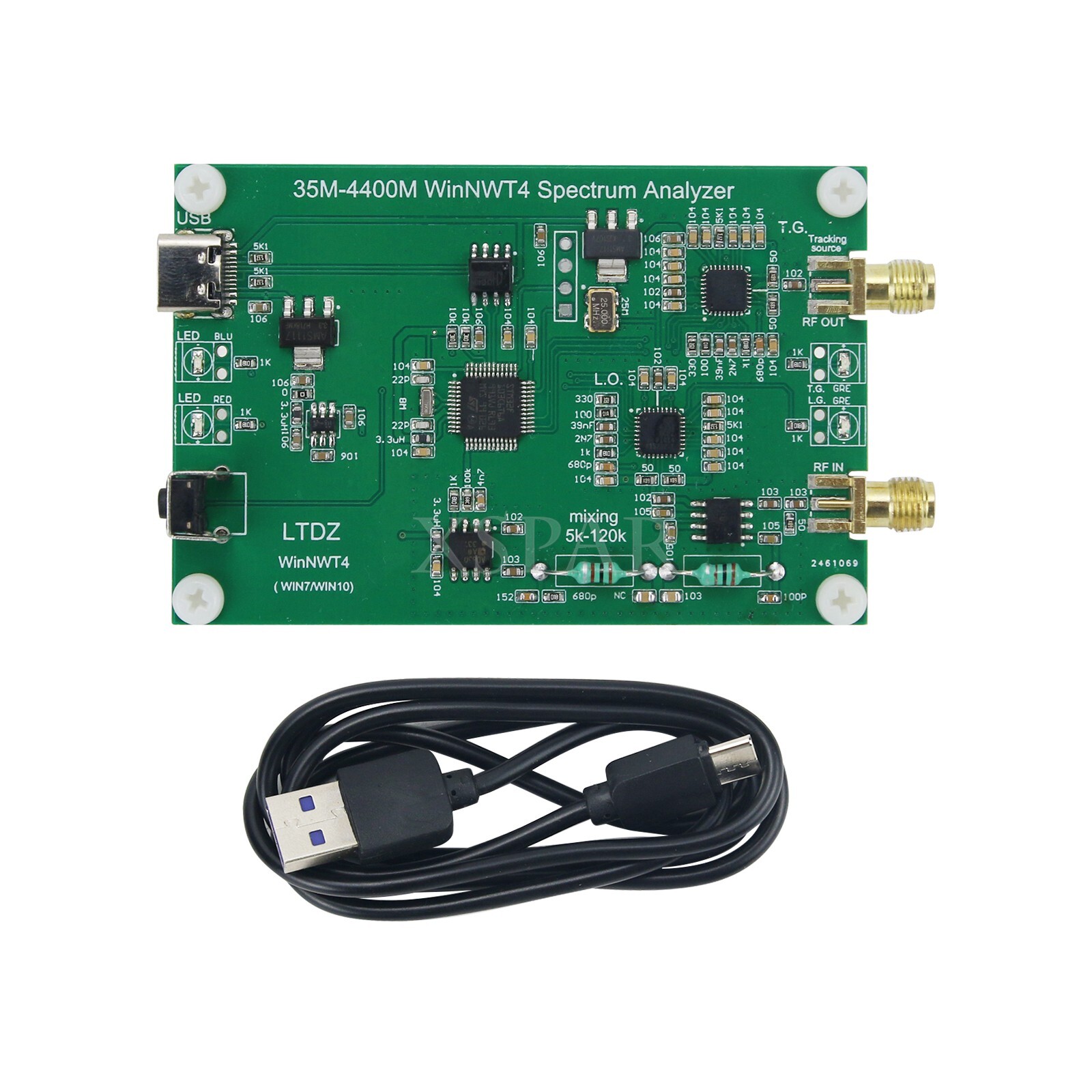 LTDZ_35M-4400M USB Spectrum Analyzer Module Spectrum Signal Source