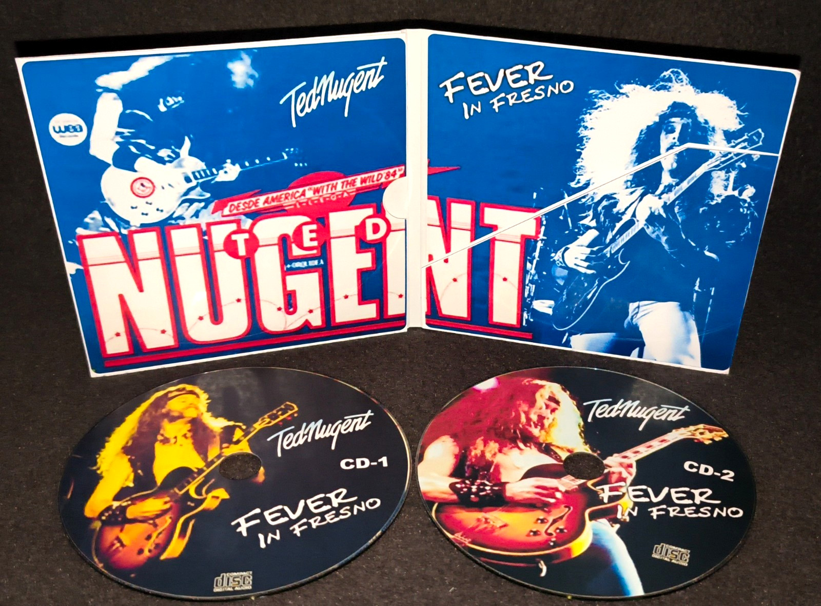 Ted Nugent Fresno 1978 Gate Fold 2CD NEW