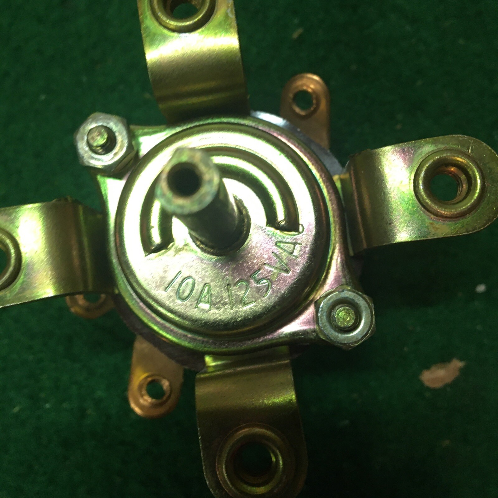Electro Switch Rotary Switch 2 Pole Weymouth Mass. 121102LF