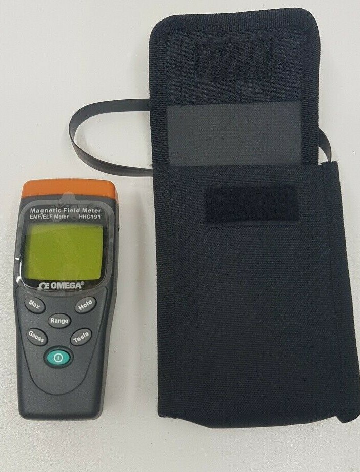 HHG191 Omega Portable Magnetic Field Gauss Meter with Display
