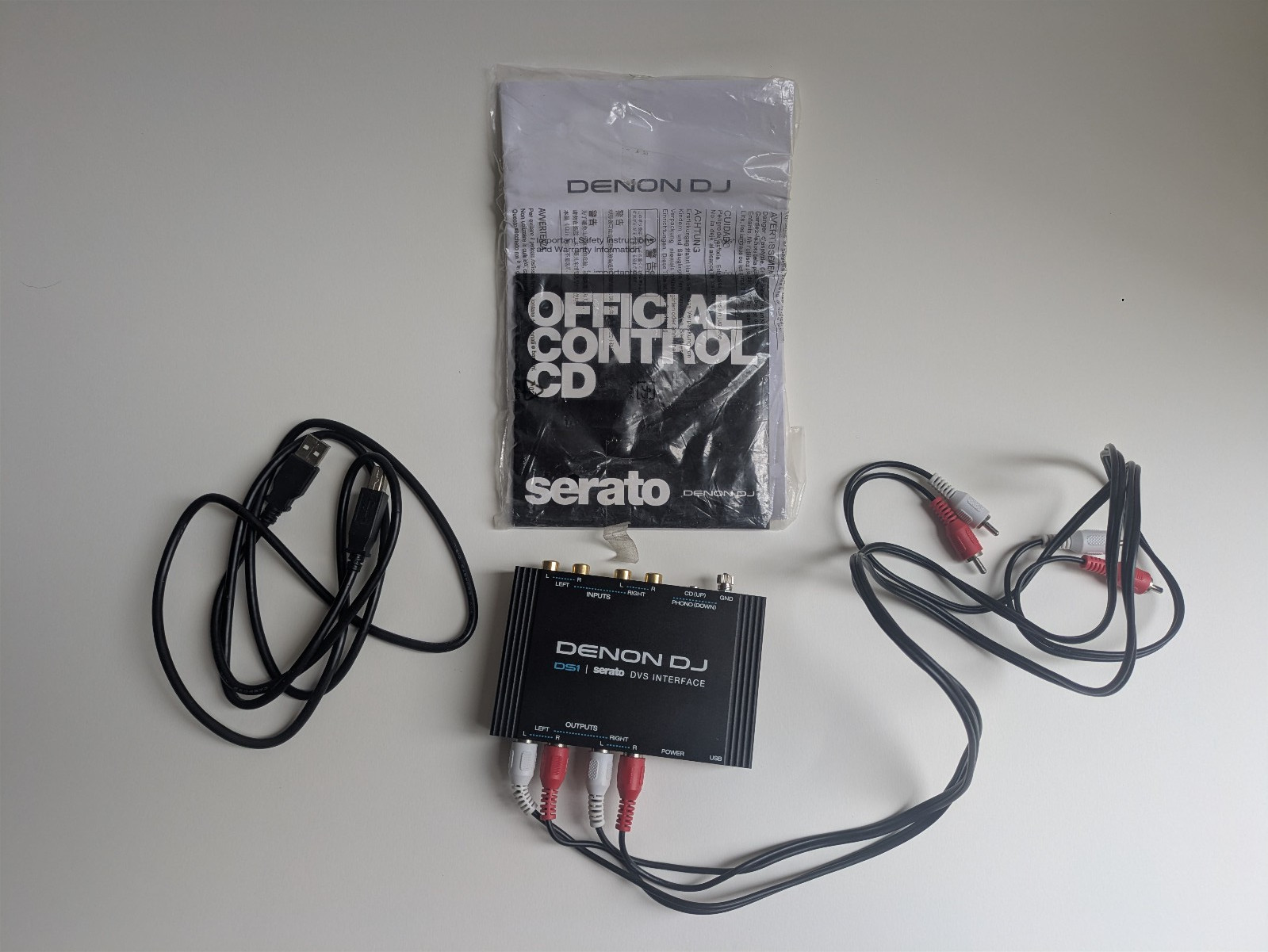 Denon DJ DS1 2-Channel DVS Audio Interface