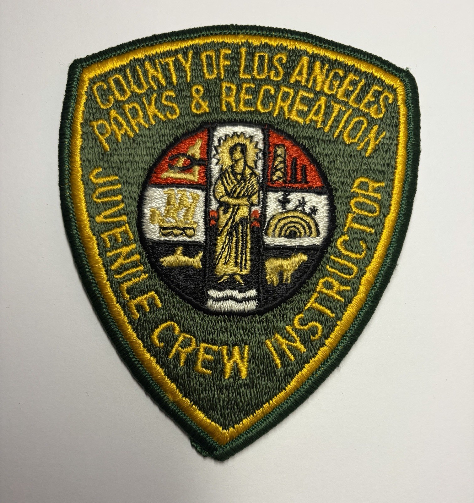 CALIFORNIA LOS ANGELES COUNTY PARKS & RECREATION JUVENILE CREW INSTRUCTOR #D26