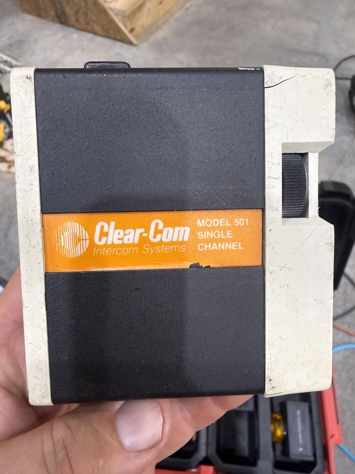 Clear-Com RS-501 Single-Channel Intercom Beltpack