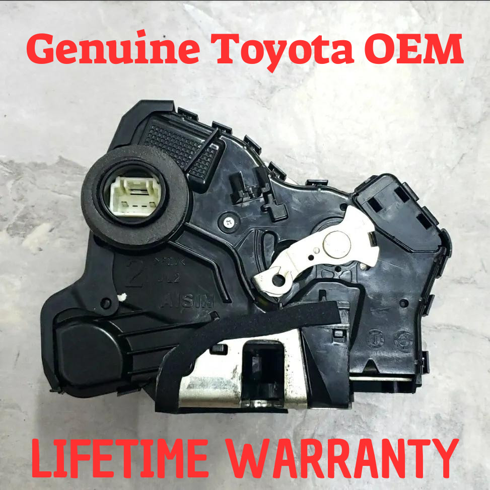2007 to 21 Genuine Toyota Tundra door lock actuator LEFT FRONT LIFETIME WARRANTY
