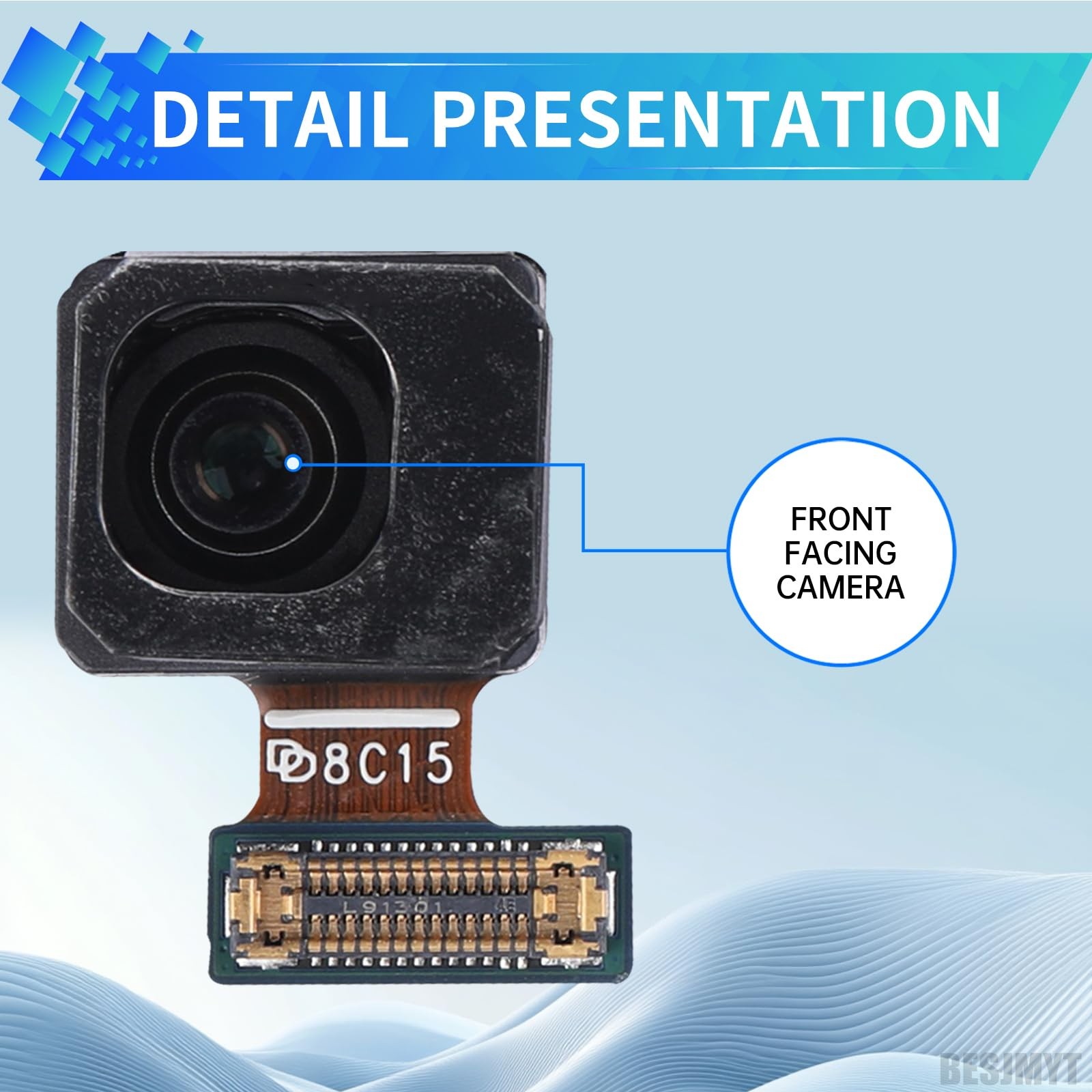 BESJMYT Front Facing Camera Replacement for Samsung Galaxy S10e