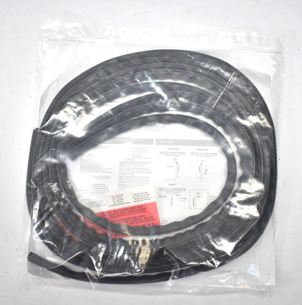 Pemko Assa Abloy Siliconseal Adhesive Gasketing HSS2000XS44BL3684 36"x84" Black