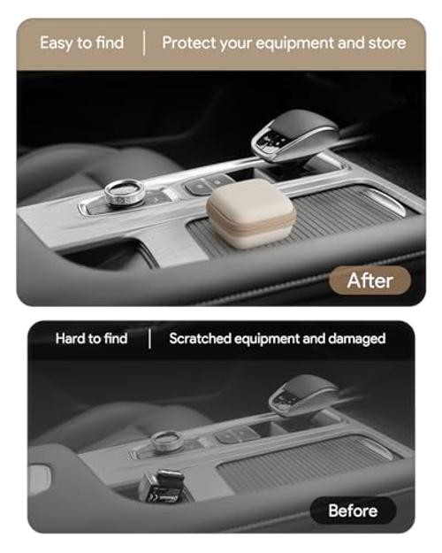 BlueDriver OBD2 Scanner Case - Bluetooth OBDII Diagnostic Tool - Beige