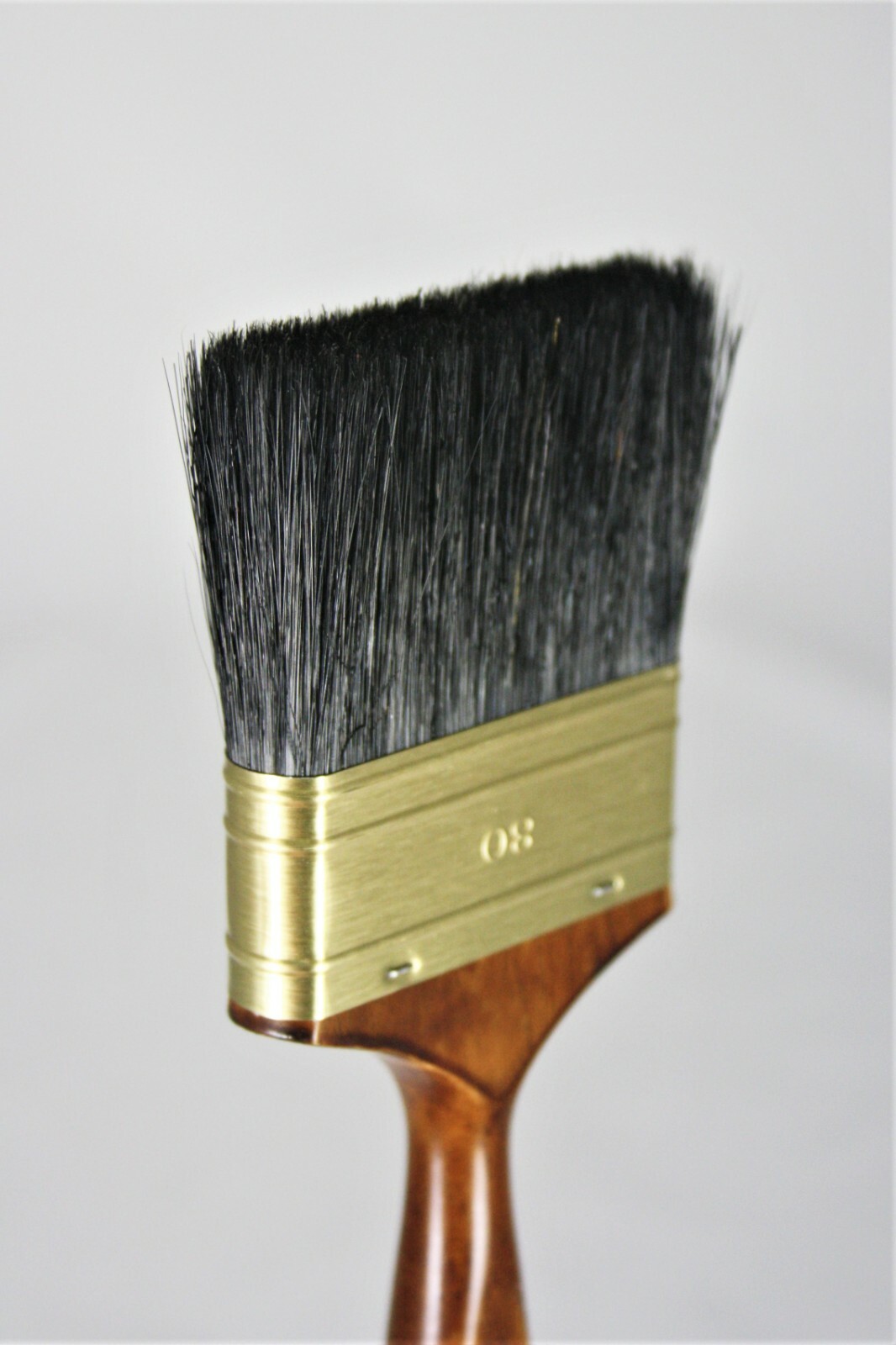Professional Flat Paint Brush Set - Made in Germany - Black Bristle Mixture