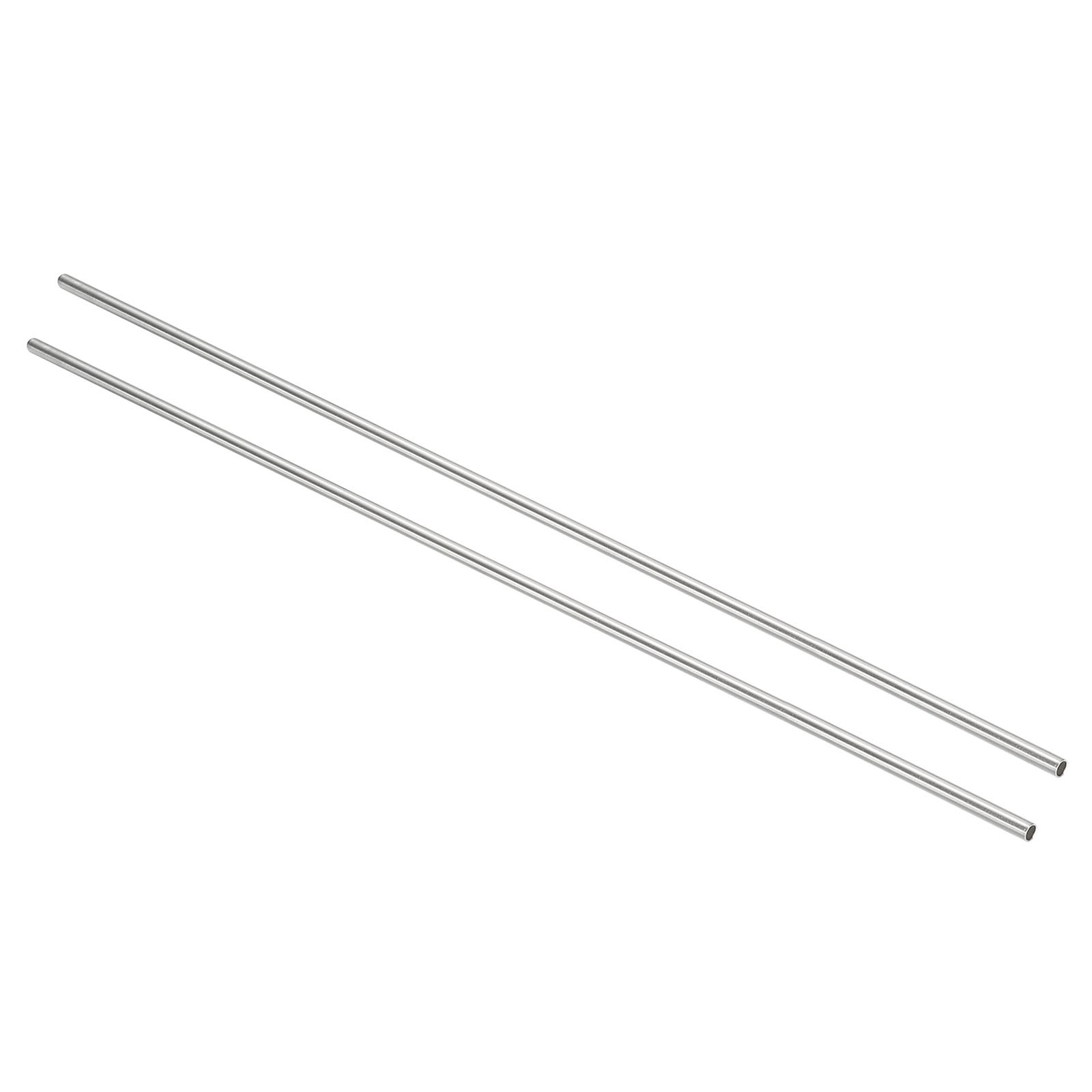 Thermowell Pipe Immersion Well 5/32" ID 3/16" OD 16" Stainless Steel 304 2pcs