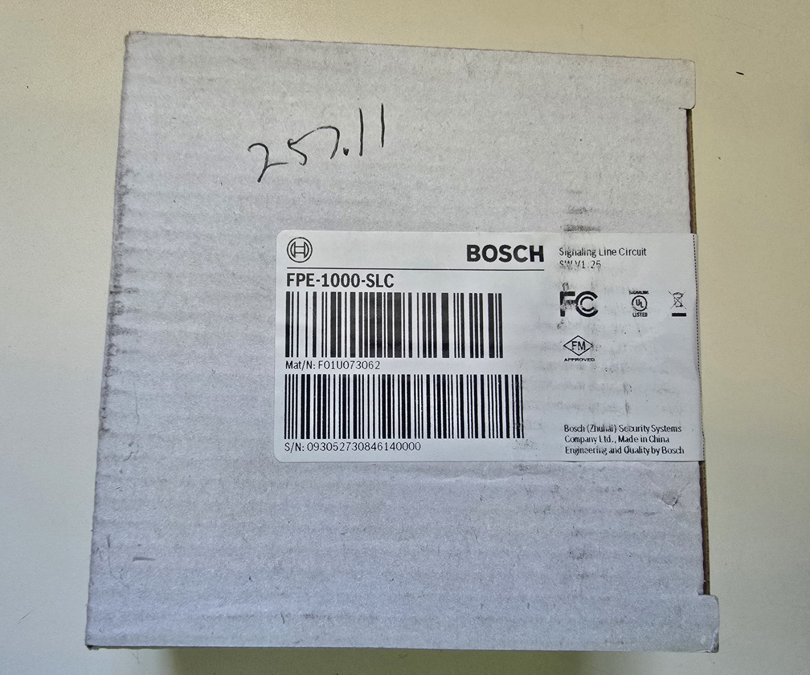 Bosch FPE-1000-SLC New In Box SEALED