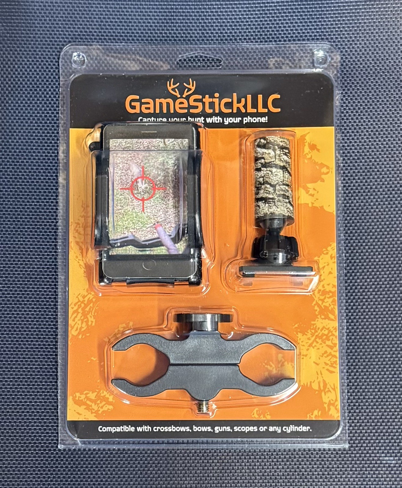Gamestick - Cell Phone Camera Mount ANY SMART PHONE TO ANY WEAPON SCOPE