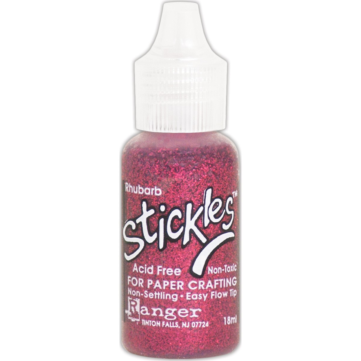 Ranger Stickles Glitter Glue .5oz-Rhubarb - 6 Pack