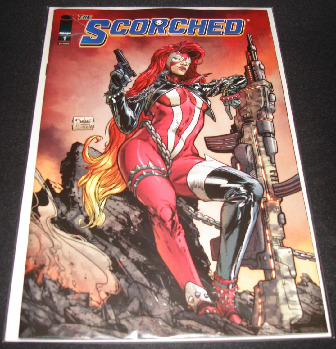 SCORCHED SPAWN #1 NM Todd McFarlane (7) Cvr Variant Set Image Comics
