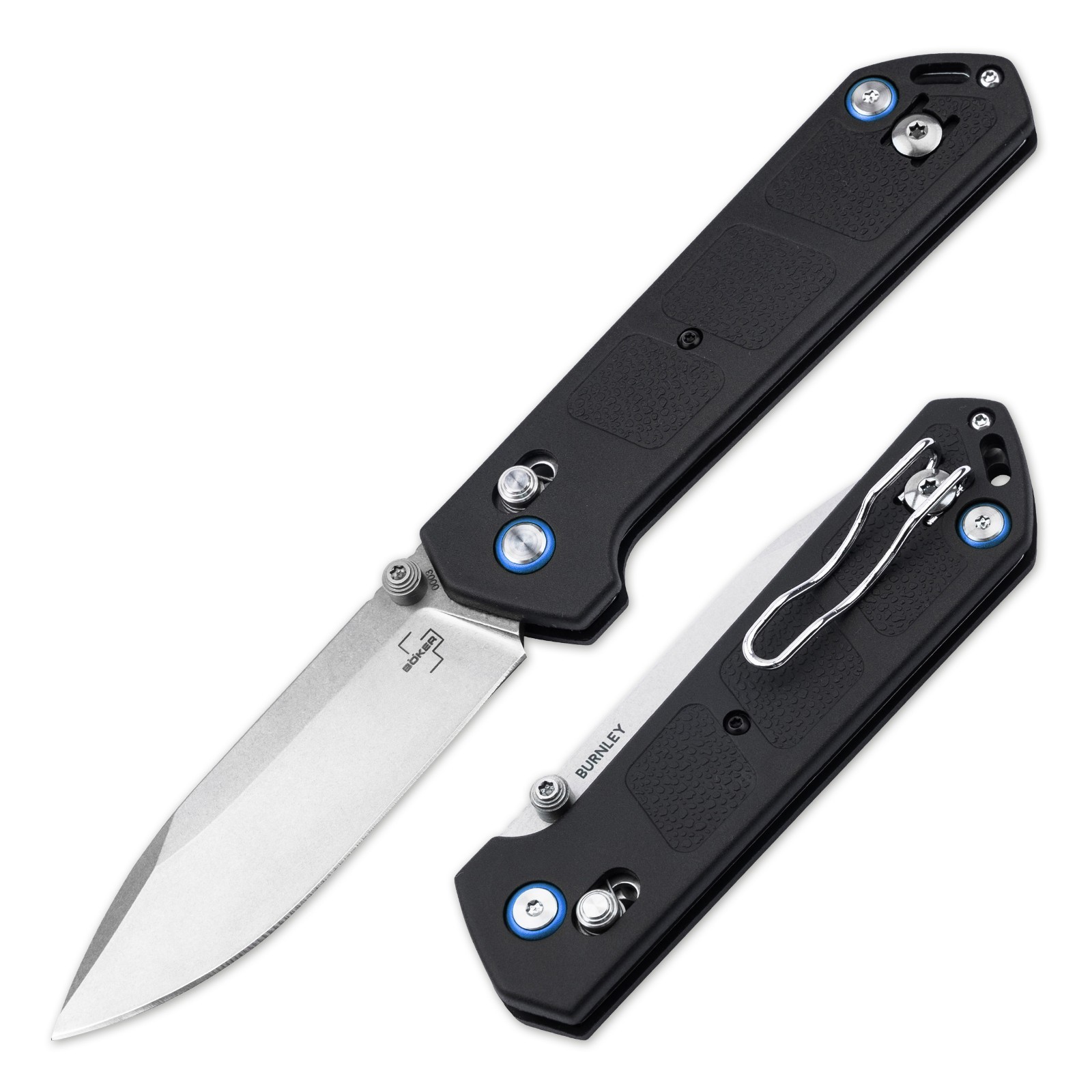BOKER PLUS  Kihon DC 2.0 EDC Folding Knife 3.23" D2 Blade GFN Handle - 01BP0009