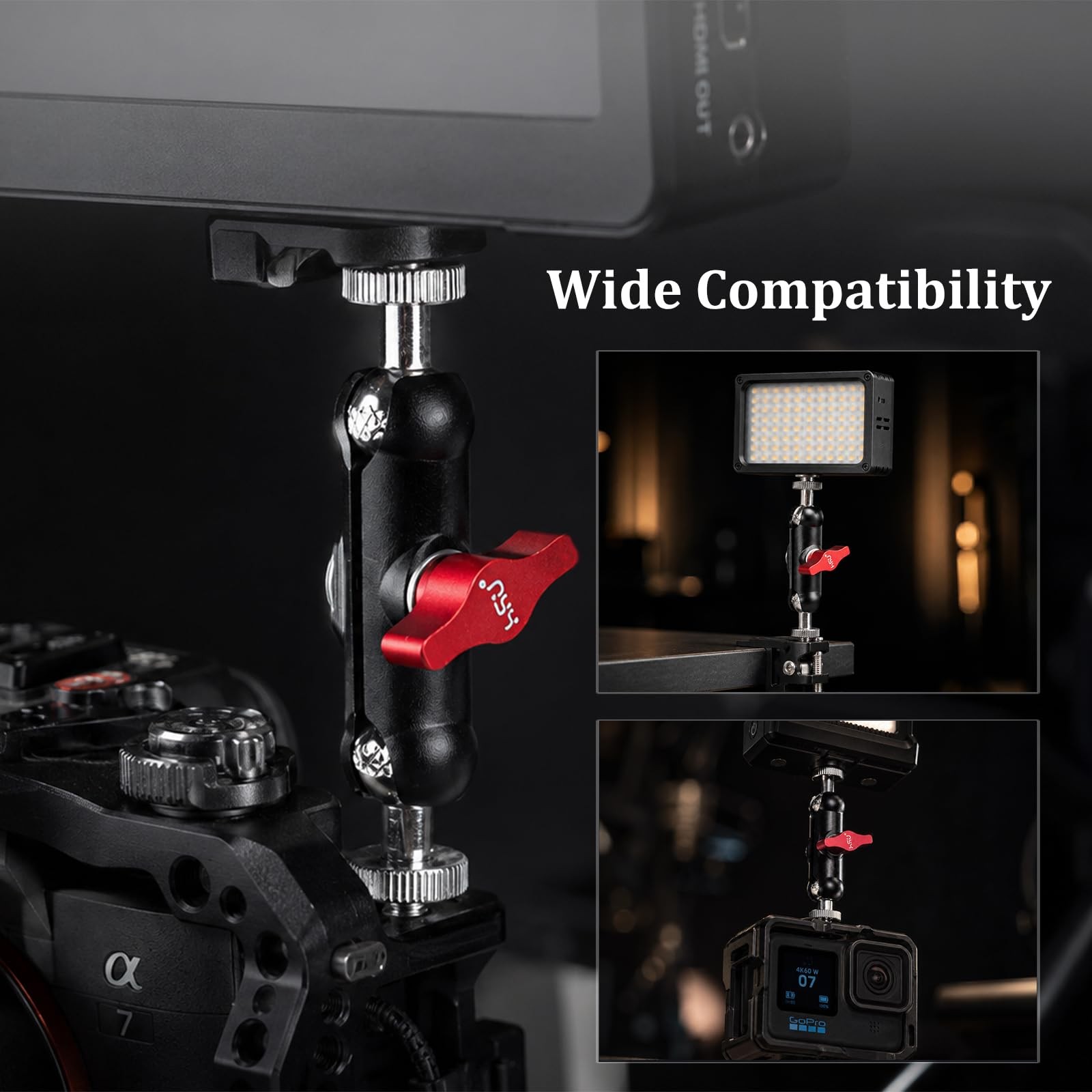 Magic Arm with Dual Ball Head