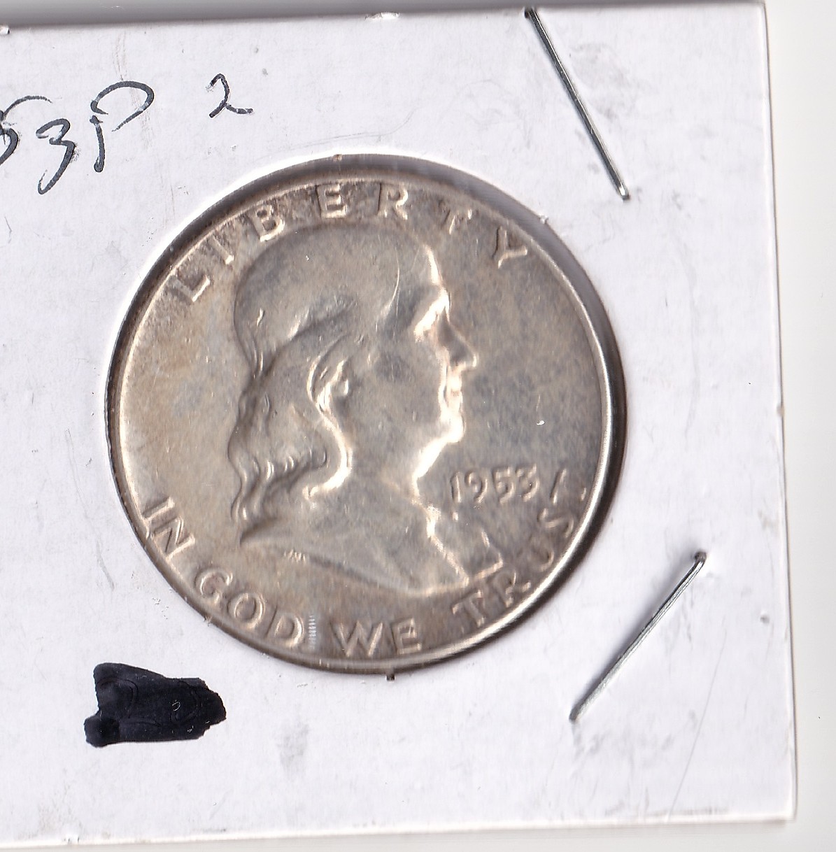 1953  P Franklin Half Dollar Philadelphia no combined shipping