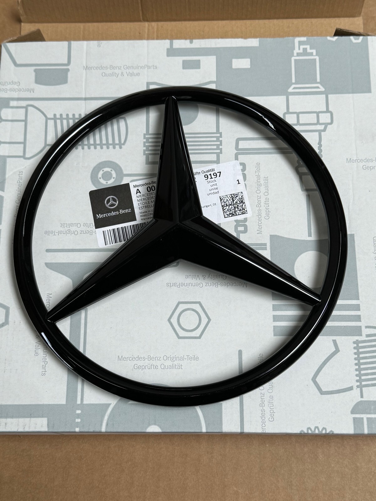 Mercedes-Benz Genuine W463A G550 G63 AMG Front Grille Black Star NEW 2019-up