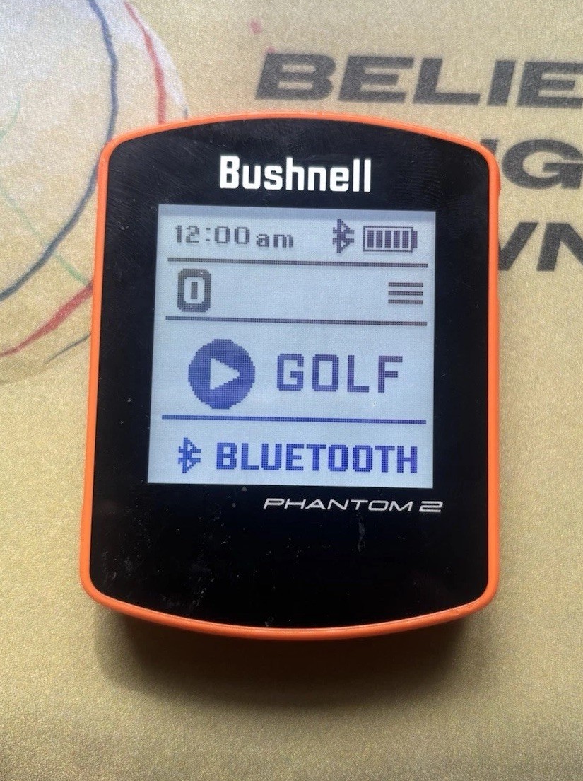 Golf GPS Rangefinder - Bushnell Phantom 2 - Orange