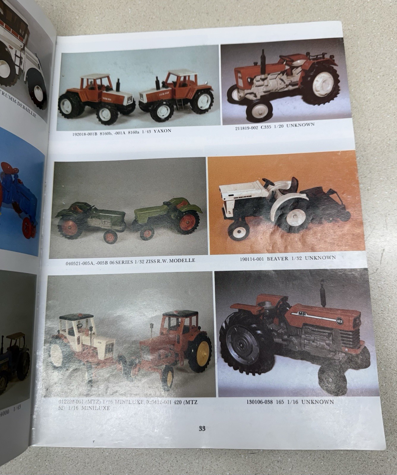 Grilled & Burkholder Model Farm Tractors Book (M6)