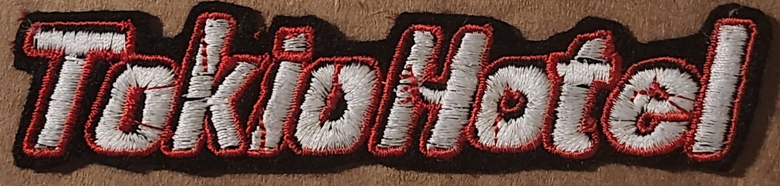 Tokio Hotel embroidered Iron on patch