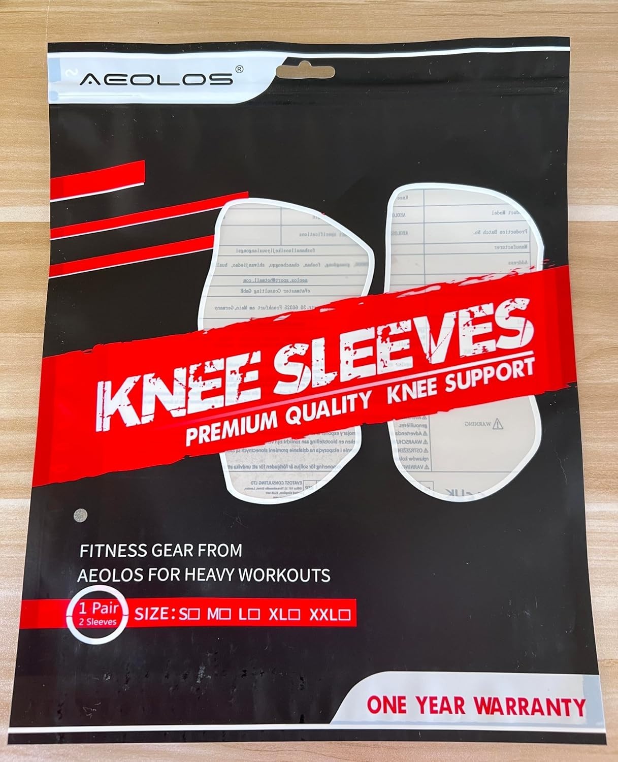 7mm Compression Knee Sleeves - Unisex Heavy-Duty Support for Sport Enthusiasts