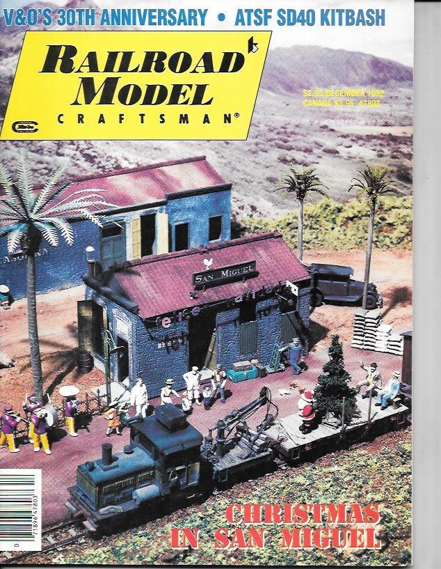Railroad Model Craftsman De.1992 ATSF SD40 San Miguel Lake Louise Galt Stock Pen