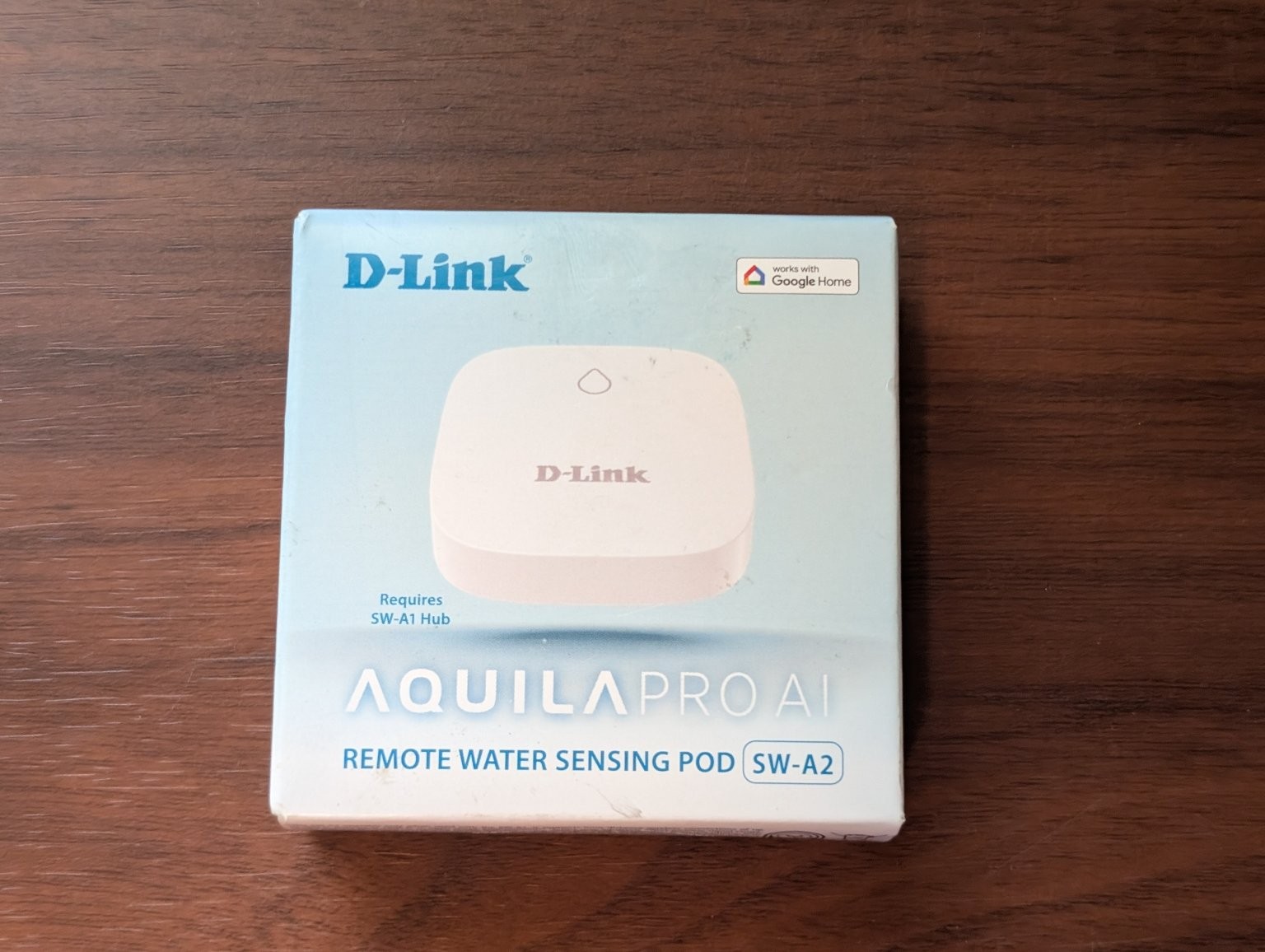 D-Link AQUILA PRO AI Remote Water Sensing Pod SW-A2 Google Home IP65