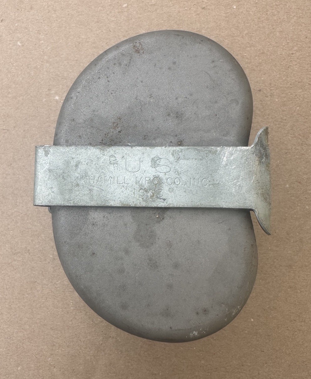 Original Vietnam War US Military Canteen Cup 1963 Dated