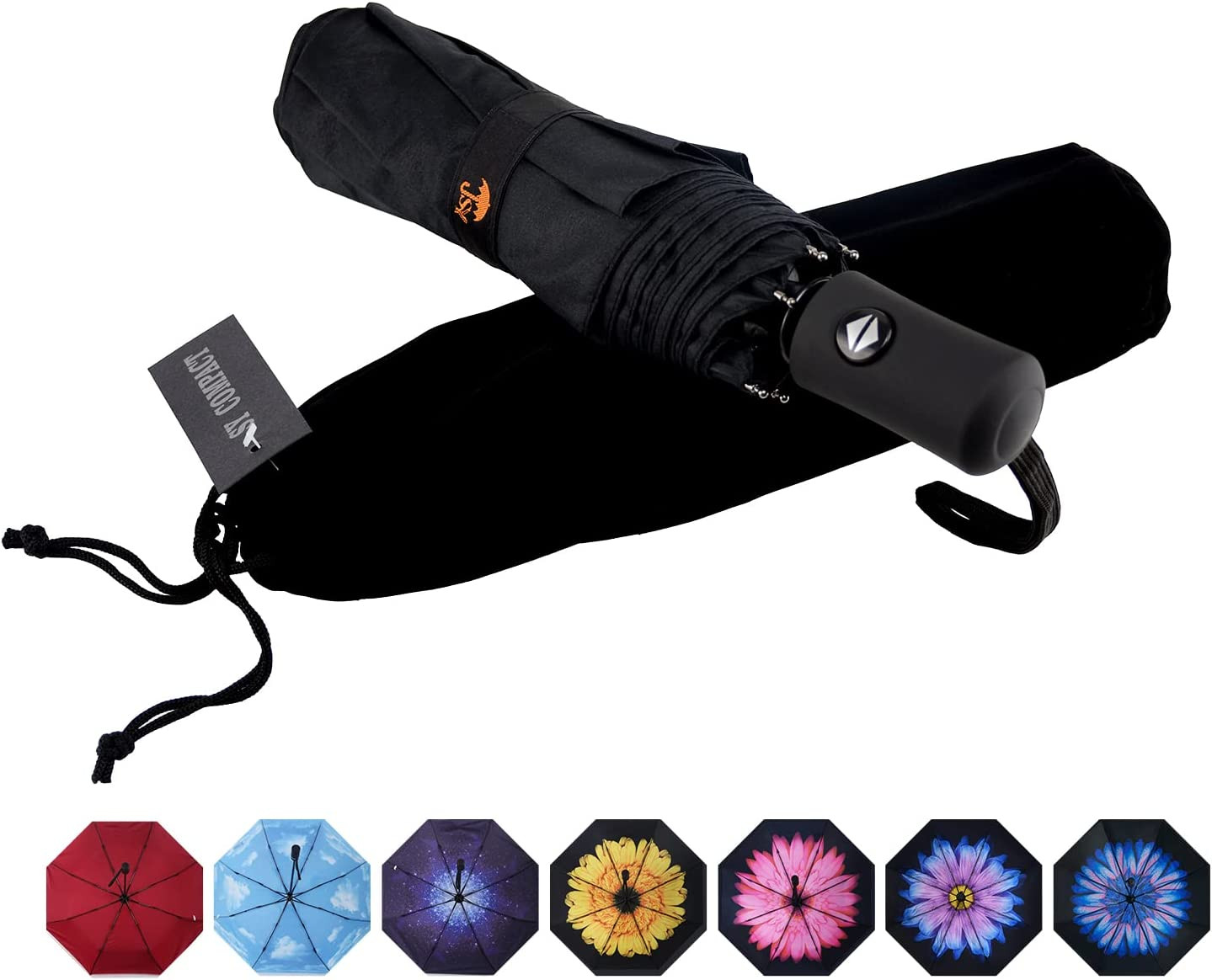 Travel Umbrella Windproof Automatic Umbrellas-Factory Outlet Umbrella