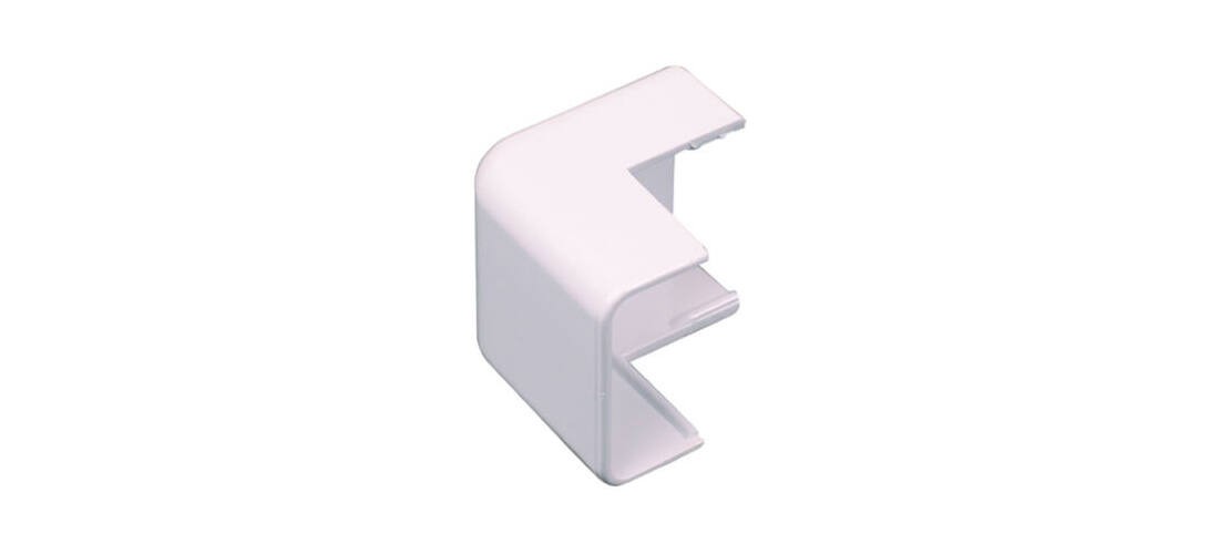 Wiremold C58 CordMate White 90 Deg Outside Elbow