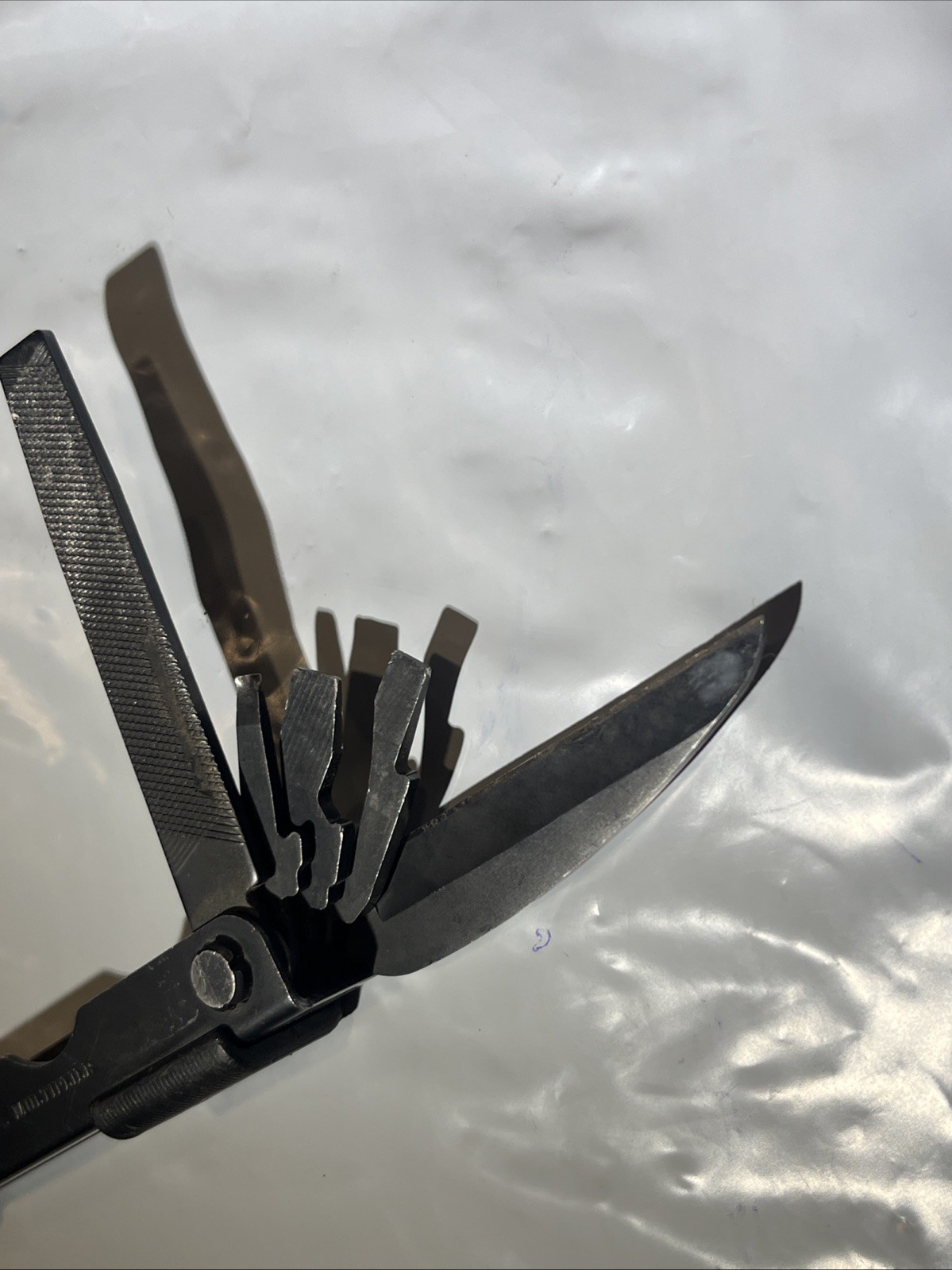 Gerber Multi Tool Multiplier CAMPING HIKING BLACK OXIDE PLIER KNIFE