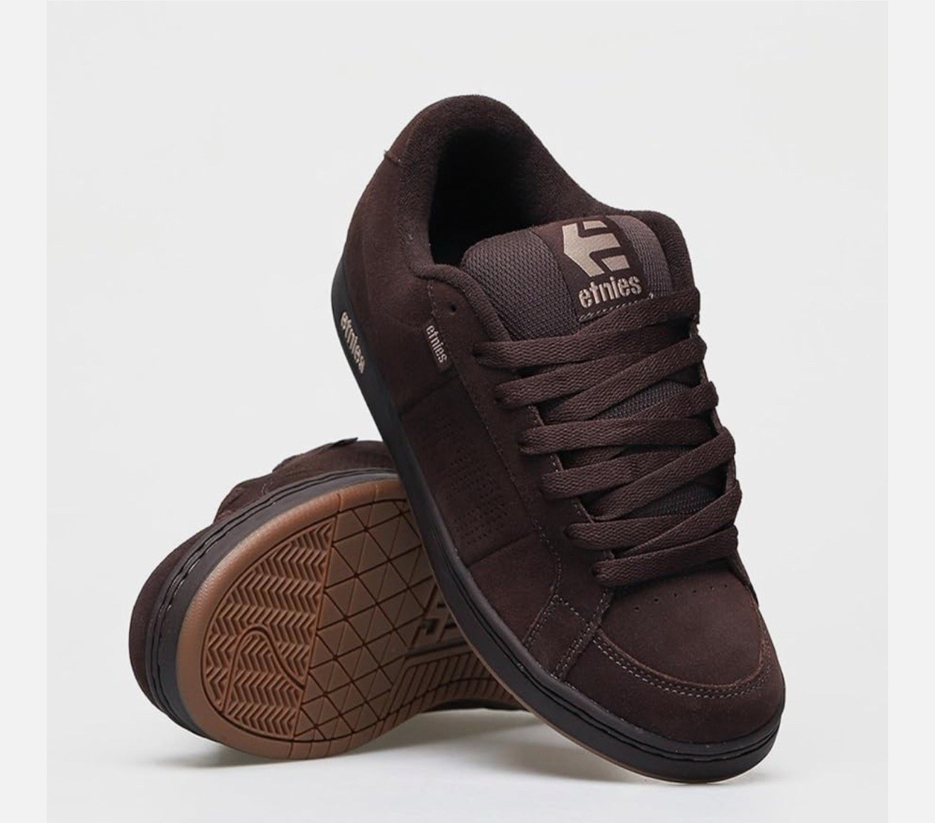 Etnies Kingpin Mens Skate Trainers in Brown Men’s Size 10 - NEW IN BOX
