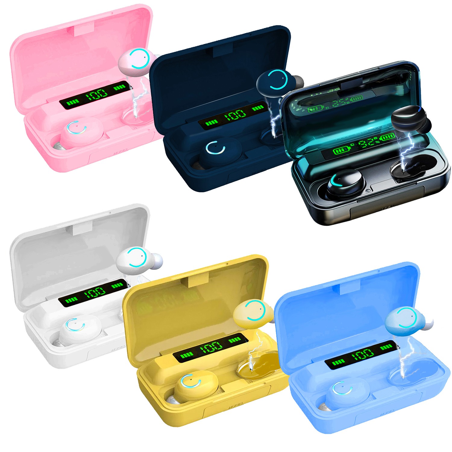 For Samsung Galaxy S23 S22 S21 S20 S10 S9 Bluetooth Wireless Earbuds Headphones