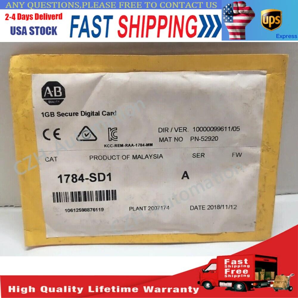 NEW Allen-Bradley 1784-SD1 Secure Digital Card 1784SD1 FREE SHIP