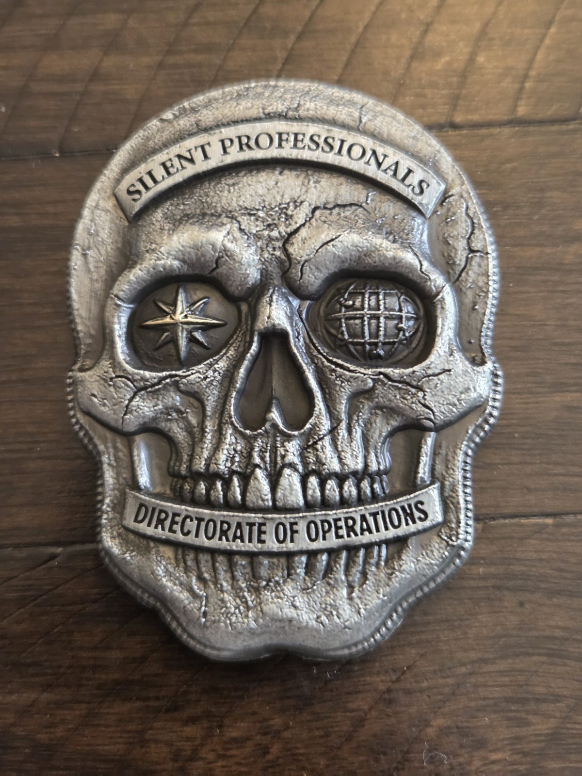 RARE! BIG! CIA - Directorate Of Operations - Silent Professionals Challenge Coin