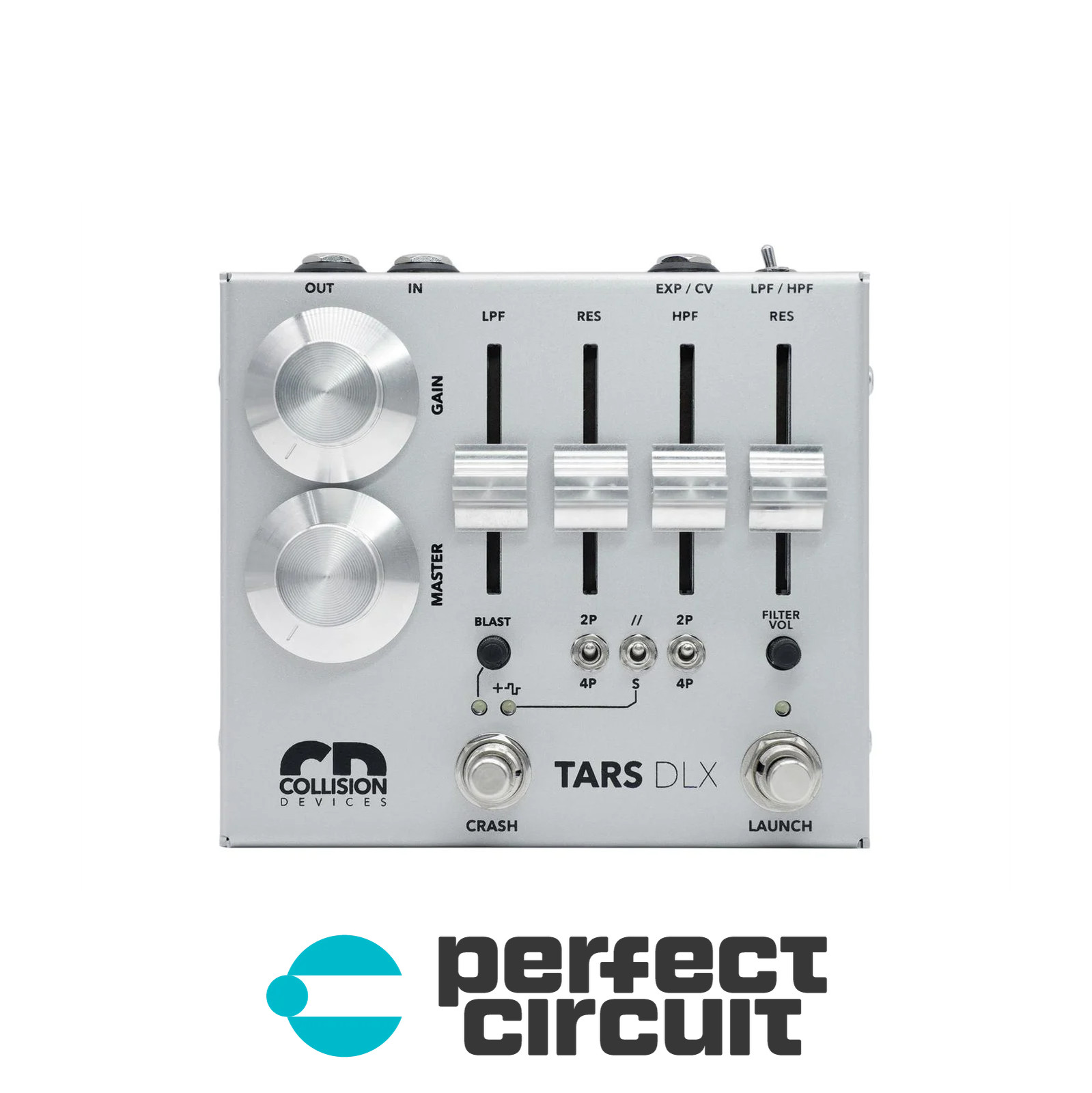 Collision Devices TARS DLX Fuzz MS-20 Filter Pedal EFFECTS NEW PERFECT CIRCUIT