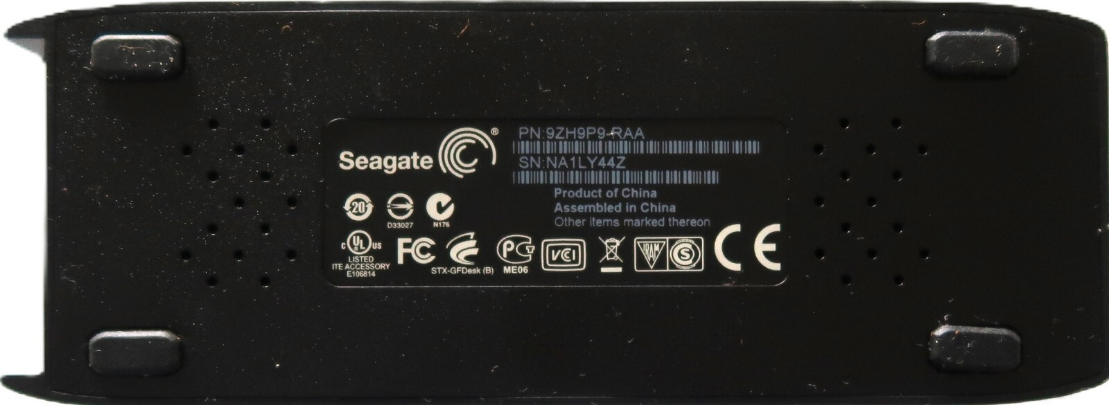 Seagate FreeAgent GoFlex Desk 9ZH9P9-RAA Sata to USB 2.0 Docking station adapter
