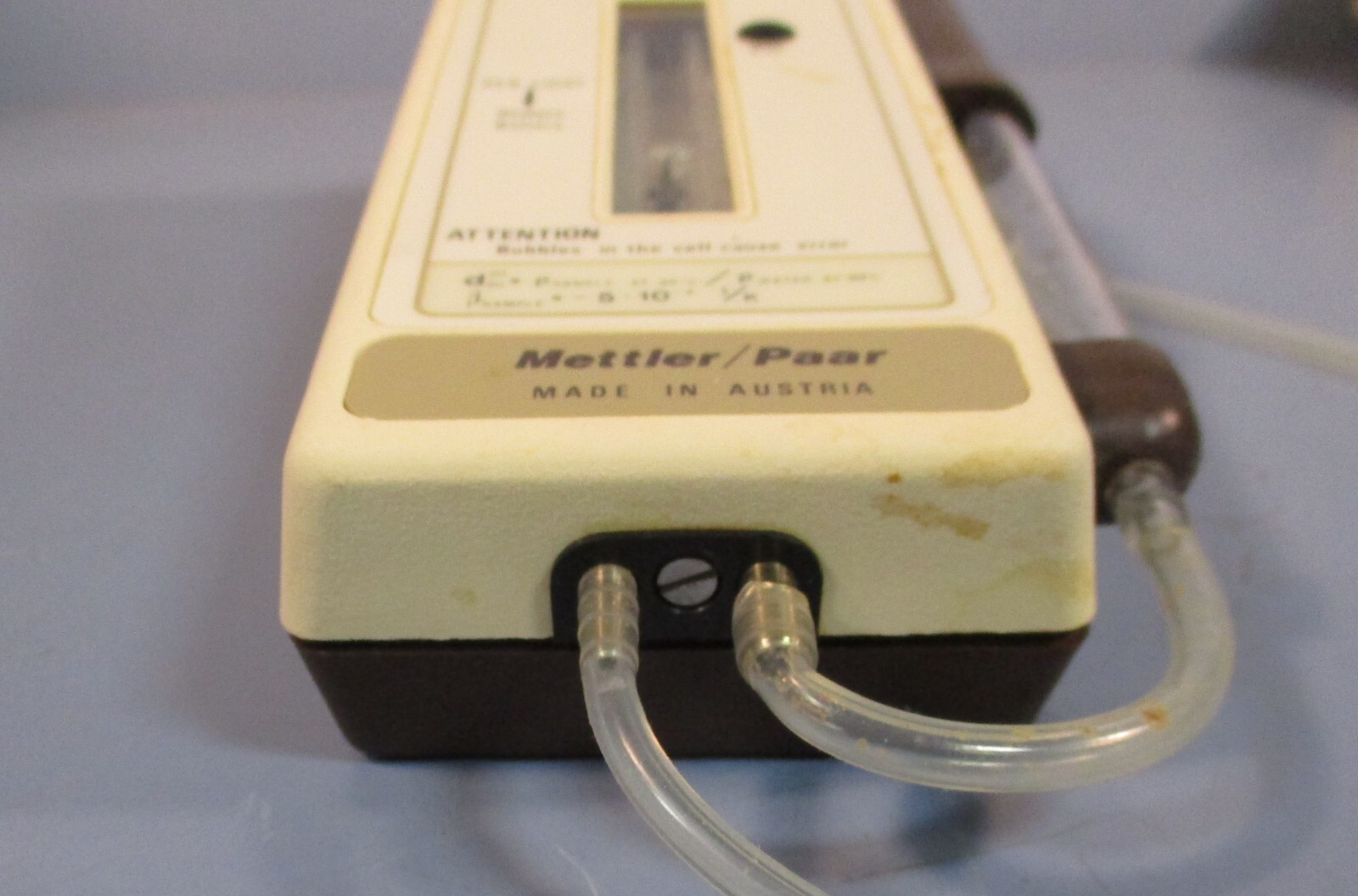 Mettler Paar DMA 35 Digital Densitymeter Density Meter Working