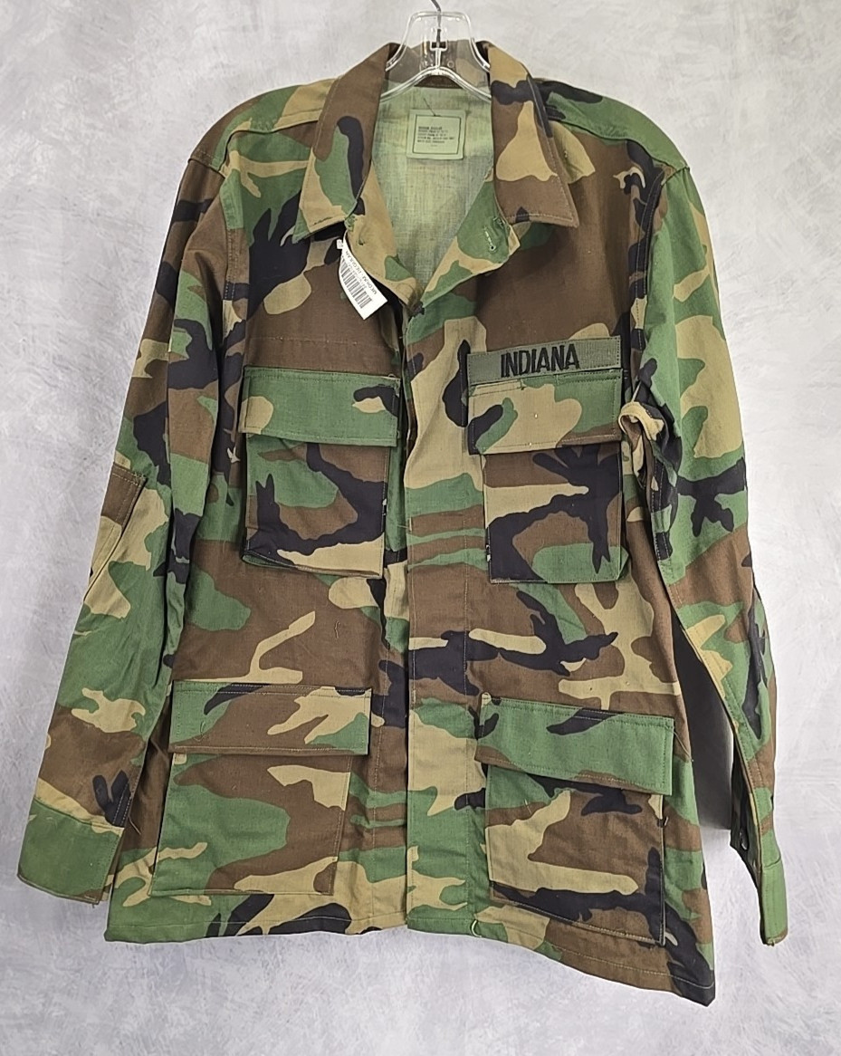 Coat Woodland Camouflage Pattern Combat Medium Regular #W24