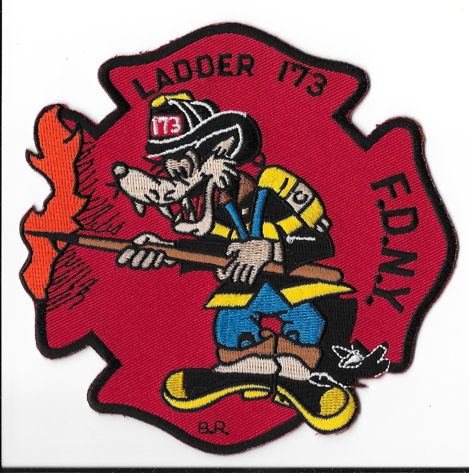 New York Fire Department (FDNY) Ladder 173 Patch V1