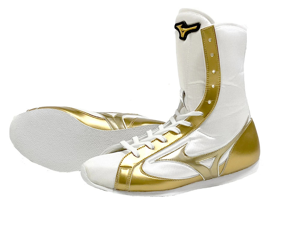 Mizuno boxing shoes FINISHER 21GX235000 white x gold 26cm US8